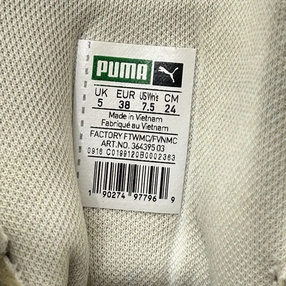 PUMA contact Sky II High Suede 'Bisque'  364395 03  Women Sz 7.5